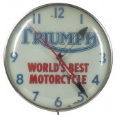 TRIUMPH MOTORCYCLE ADVERTISING