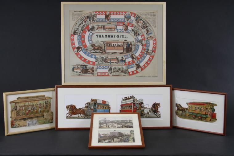 TROLLEY THEME EPHEMERA AND GAME