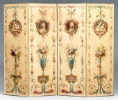 Trompe l&#39;oeil room screen,