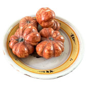 TROMPE L'OEIL FAIENCE PLATE, G