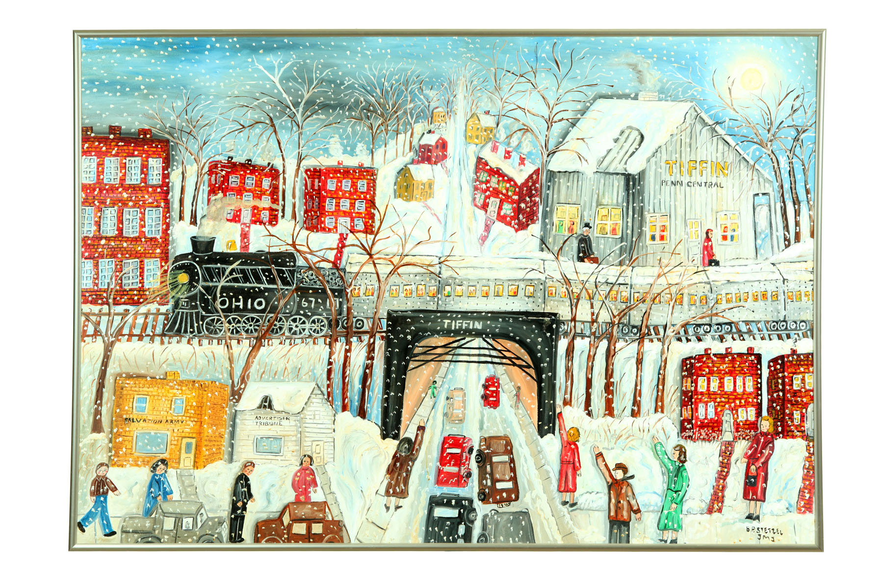 TROOP TRAIN BY BERNADINE STETZEL
