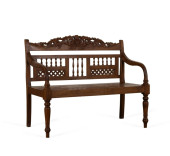 TROPICAL FLORAL TEAK GARDEN BE