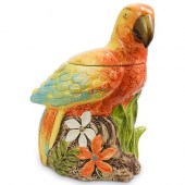 TROPICAL PARROT CERAMIC COOKIE
