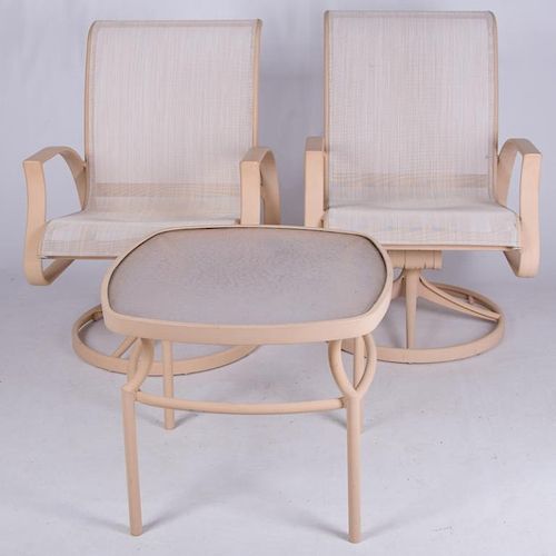 TROPITONE PAIR OF PATIO CHAIRS &