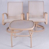 TROPITONE PAIR OF PATIO CHAIRS