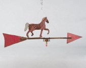 TROTTING HORSE WEATHERVANEA sh