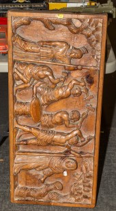 TROUVAILLES RELIEF-CARVED PINE