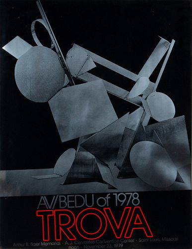 TROVA EXHIBITION POSTER FOR