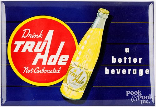 TRU-ADE CELLULOID ADVERTISING