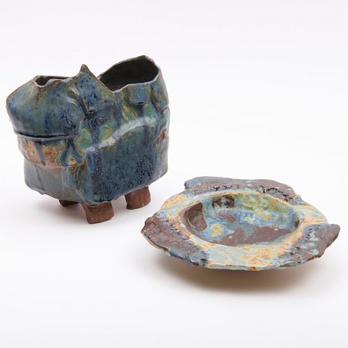 TRUDI KEARL: FOOTED DISH AND