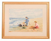 TRUDY LUTRUS SIGNED WATERCOLOR