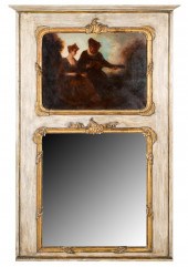 TRUMEAU MIRROR19th century; ca