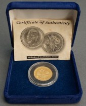 TSAR NICHOLAS II GOLD 10 RUBLE