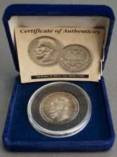 TSAR NICHOLAS II SILVER ONE RU