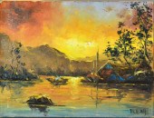 Tseng Kwong Chi Oil Painting O