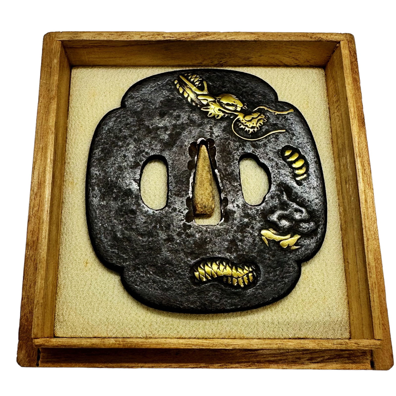 TSUBA JAPANESE SWORD GUARD FITTINGS