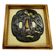 TSUBA JAPANESE SWORD GUARD FIT