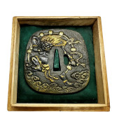 TSUBA JAPANESE SWORD GUARD FIT