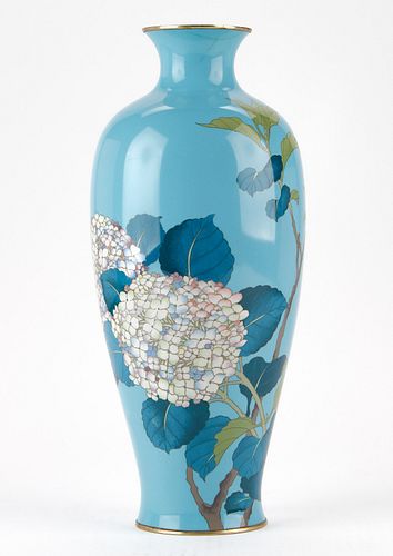 TSUKAMOTO HIKOKICHI LARGE CLOISONNE