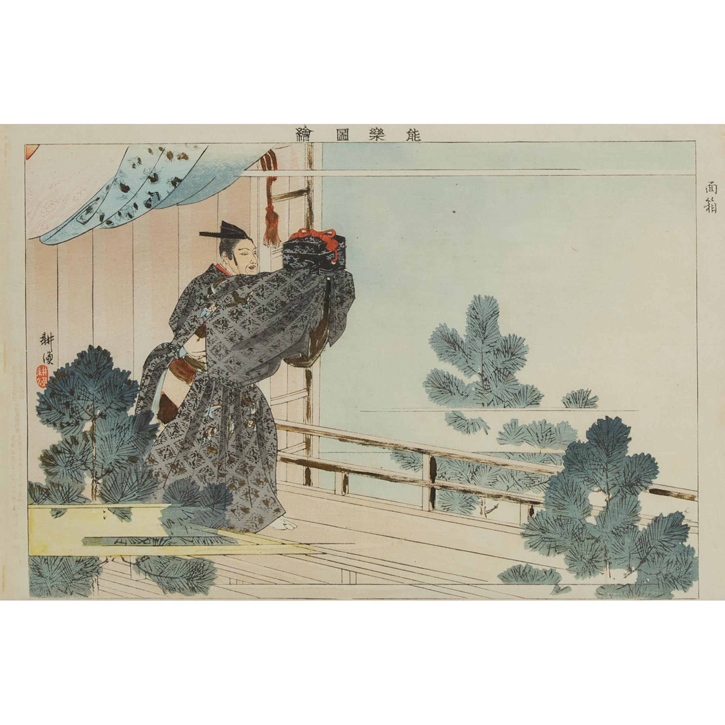 Tsukioka Kogyo (1869-1927), Three