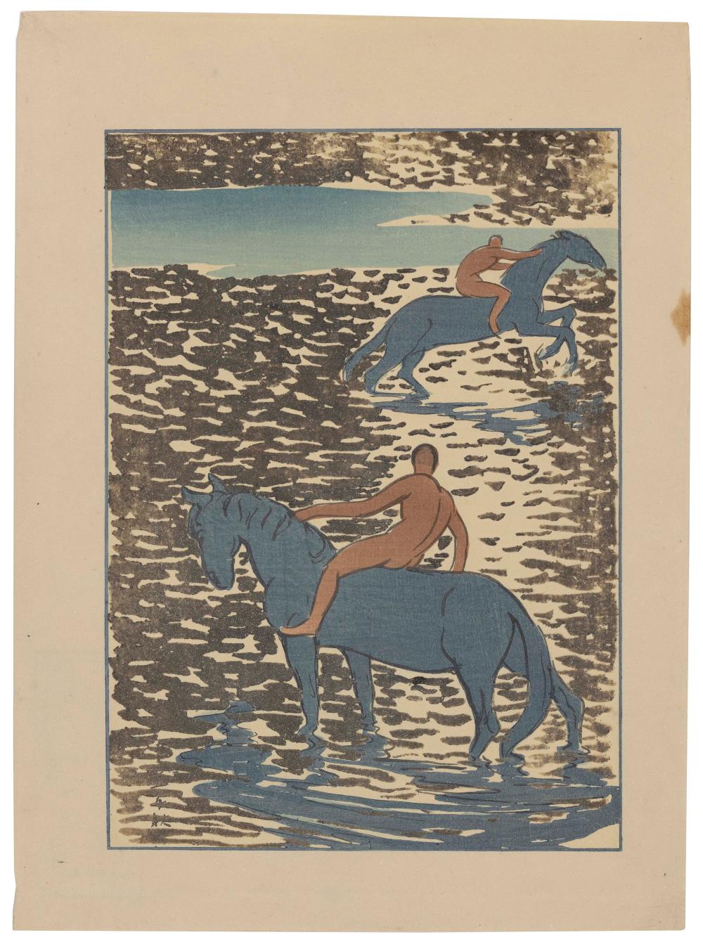 TSURUTA GORO (JAPAN, 1890-1969),