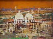 TSVI, CATHEDRAL IN A CITYSCAPE
