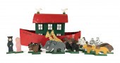 TUBBY BROWN FOLK ART NOAH'S AR