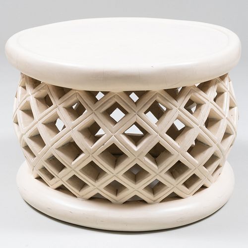 TUCKER ROBBINS CARVED CREAM