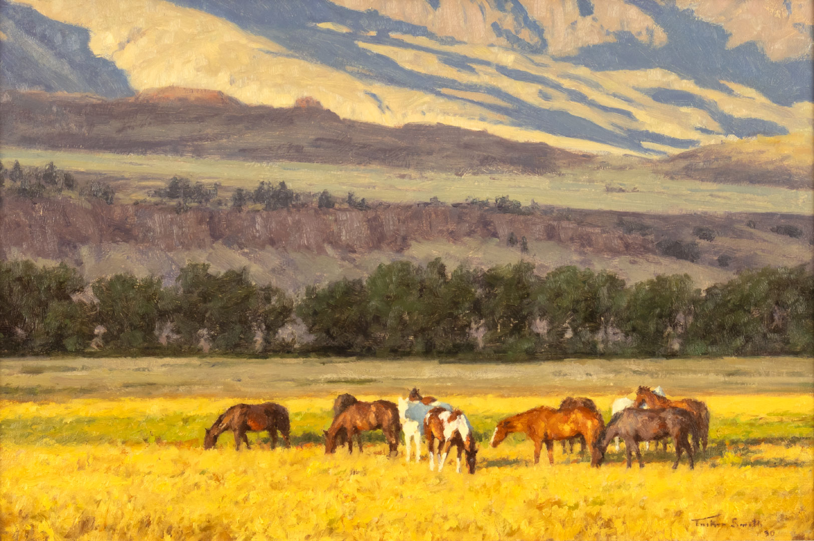 TUCKER SMITH (1940-), WEST OF