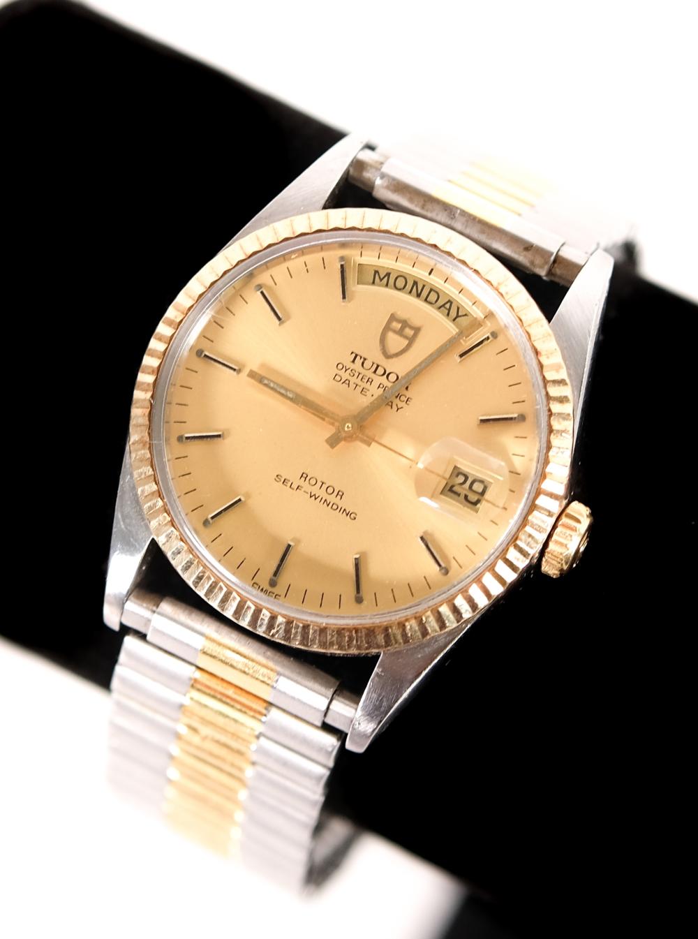 TUDOR OYSTER DAY DATE STAINLESS