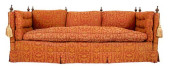 TUDOR REVIVAL UPHOLSTERED KNOL