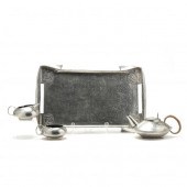 TUDRIC PEWTER ART NOUVEAU TEA
