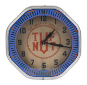 TUF NUT NEON ADVERTISING CLOCK