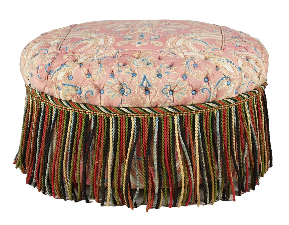 TUFTED UPHOLSTERED ROUND