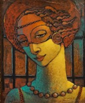 TULIO REYES, FIGURA CON SOMBRE