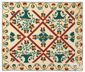 TULIP APPLIQUé QUILT<br>Tulip&