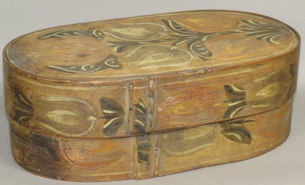 TULIP PATTERN DECORATED SOFTWOOD