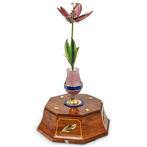 TULIP SEMI PRECIOUS, GOLD AND