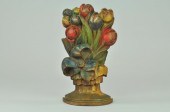 TULIPS WITH LARGE BOW DOORSTOP
