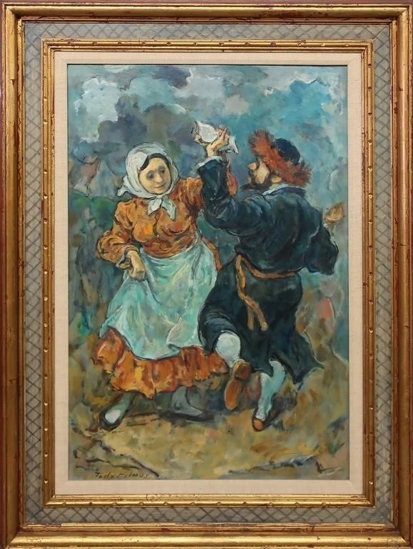 Tully Filmus (1903 - 1998) oil on