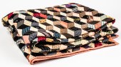 TUMBLING BLOCK PATTERN PATCHWO