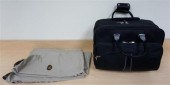 TUMI BLACK VINYL ROLLING LAPTO