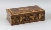 TUNBRIDGE WARE BOX LATE 19TH/E