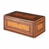 TUNBRIDGEWARE AND BURR WOOD VE