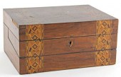 Tunbridgeware Lap Desk 19th ce