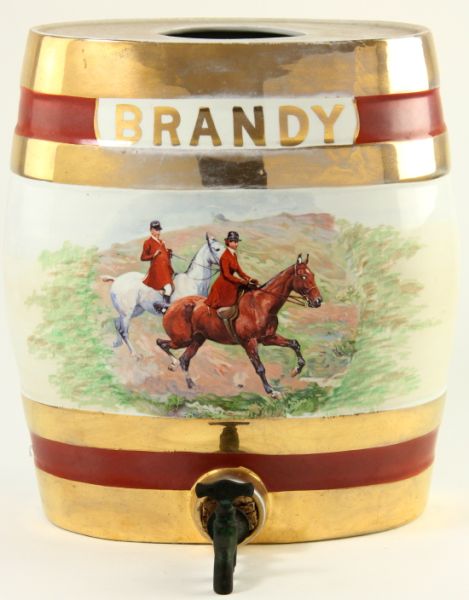 Tunstall Brandy Kegcirca 1900