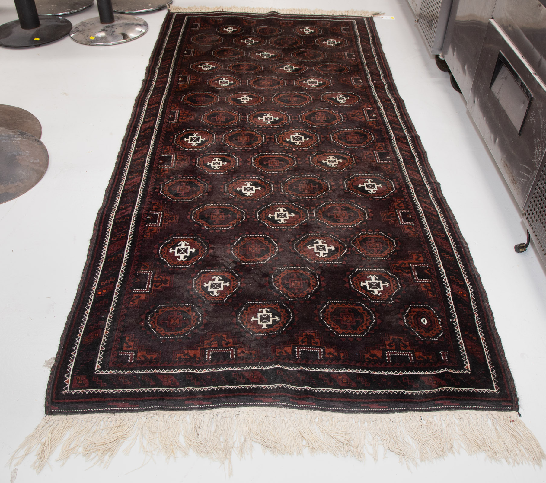 TURKEMAN STYLE RUG, AFGHANISTAN,