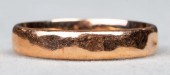 TURKISH 14K ROSE GOLD HAMMER F