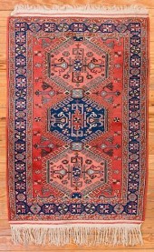 TURKISH 4'1" X 6'2" RUG100% wo