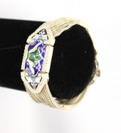 TURKISH .900 SILVER & ENAMEL D